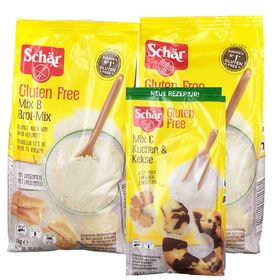 Schär Mix C Patisserie + Schär Mix Pain B
