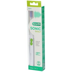 GUM® SONIC DAILY WHITE 4100 Batteriebetriebene elektrische Zahnbürste
