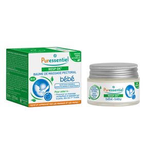 PURESSENTIEL RESPIRATORISCHER Brustmassagebalsam Baby Resp'OK® - 30 ml