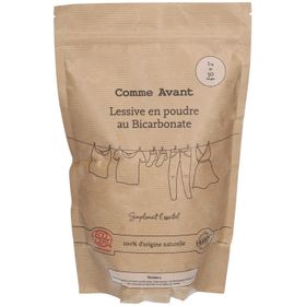 Comme Avant Lessive naturelle en poudre au bicarbonate Certifié Écodétergent®