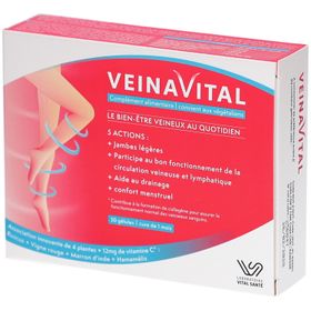 Vital Santé Veinavital – Wohlbefinden für die Venen