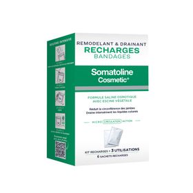 Somatoline Cosmetic® Nachfüllpackungen Remodellierende & Entwässernde Bandagen
