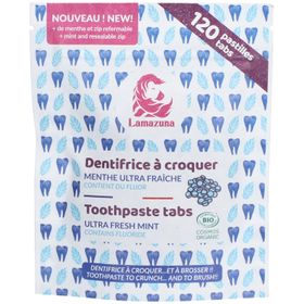Lamazine Dentifrice à croquer