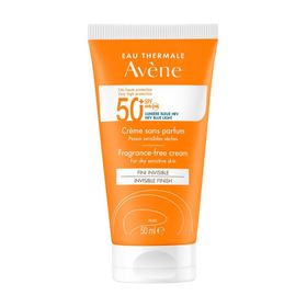 Avène Solaire - Crème Sans Parfum SPF50+ UVB UVA Lumière Bleue HEV