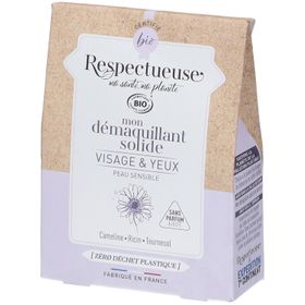 Respectueuse Mon Huile démaquillante Solide VISAGE & YEUX Bio