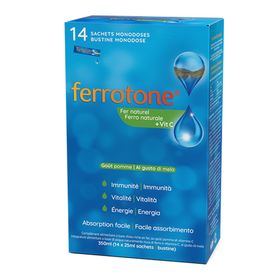 Ferrotone® + Vitamin C mit Apfelgeschmack
