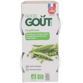 Good Goût Bio Erbsen‑Püree – ab 4 Monaten