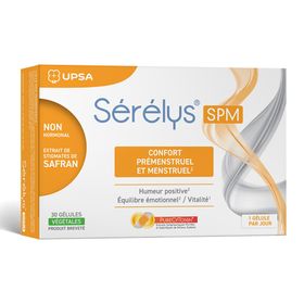 Sérélys SPM Confort, Kapsel, Nahrungsergänzungsmittel für prämenstruelles und menstruelles Wohlbefinden