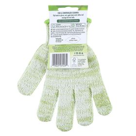 EcoTools® Gants de bain & douche exfoliants Vert