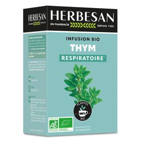 Herbesan Bio Thym Infusion Confort Respiratoire