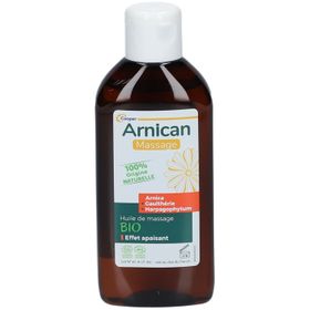 ARNICAN - BIO-Massageöl mit Arnika, Wintergrün und Harpagophytum - Beruhigende Wirkung - 100% natürlichen Ursprungs - Hergestellt in Frankreich - 100 ml Flasche