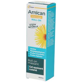ARNICAN - Roll-on - Kosmetisches Gel zur Massage und Hautberuhigung auf der Basis von Arnika, Harpagophytum, 6 ätherischen Ölen und 2 pflanzlichen Ölen - Natürlichen Ursprungs - Format Roll-on 75 ml