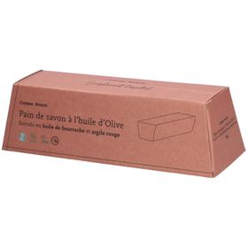 Comme Avant Pain de savon à l'huile de bourrache et argile rouge