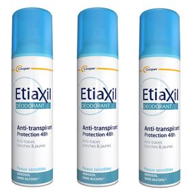 EtiaXil Antitranspirant Deodorant 48 h Aerosol ohne Alkohol Empfindliche Haut