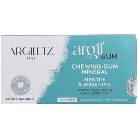 Argiletz Chewing-Gum Minéral Menthe & Argile Verte
