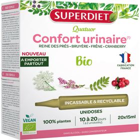 QUATUOR CONFORT URINAIRE BIO - 20 Sachets à 15 ml