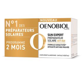 OENOBIOL DUO SUN EXPERT Anti-Aging Sonnenschutz Nahrungsergänzungsmittel - 2 x 30 Kapseln