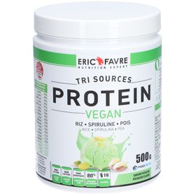 Eric Favre Tri-Source Pflanzenprotein, Protein vegan, Pistazie