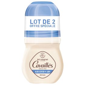 Rogé Cavaillès Antitranspirant Absorb+ 48h Roll-on 2er-Pack