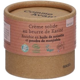 Comme Avant Crème solide à l'huile de noisette & poudre de manjishta