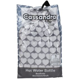 Cassandra Wärmflasche Super Soft Herz 1,8L