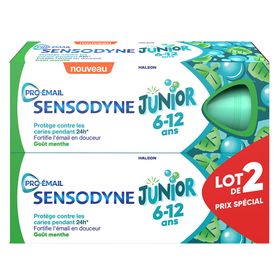 SENSODYNE Pro-Émail Dentifrice Junior 6 -12 ans Menthe douce