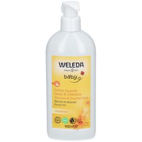 WELEDA Baby Crème lavante Corps & Cheveux au Calendula