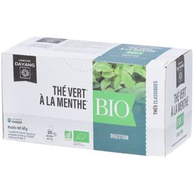 DAYANG Kräutertee Grüner Tee mit Minze BIO