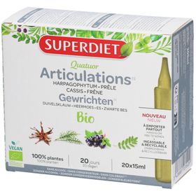 QUATUOR ARTICULATIONS BIO - 20 Sachets à 15 ml