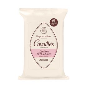 Cavaillès Lingettes Intimes Extra-Doux