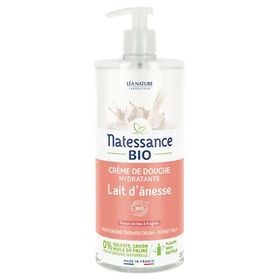 Natessance Bio Eselinnenmilch Duschcreme Trockene und empfindliche Haut