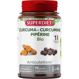 SUPER DIET Curcuma Curcumin - Bio-Piperine
