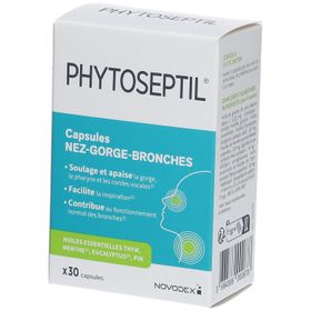 NOVODEX Phytoseptil Nase Hals Bronchien Kapseln