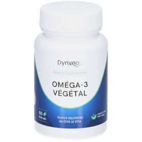 Dynveo Oméga-3 Végétal – Source équilibrée de DHA et EPA