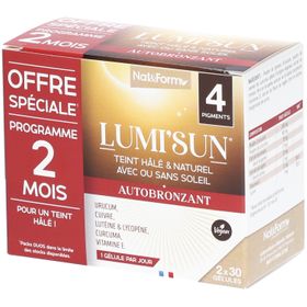 Nat&Form Lumi'Sun® Selbstbräuner in Kapseln