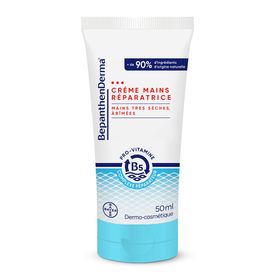 BepanthenDerma® Crème Mains Réparatrice Mains très sèches et abimées