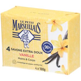 Le Petit Marseillais Savon Extra-Doux Vanille