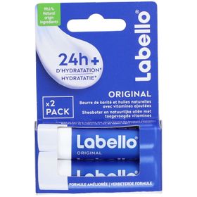 Labello Feuchtigkeitsspendender Lippenpflegestift Original Duo