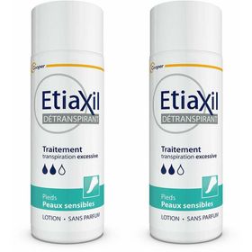 ETIAXIL Détranspirant Pieds Peaux Sensibles 100ml