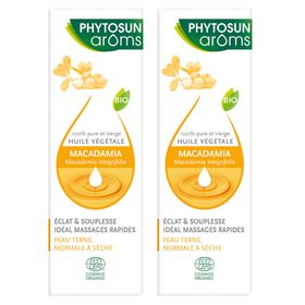 PHYTOSUN arôms Macadamia Bio-Pflanzenöl Gesicht und Körper