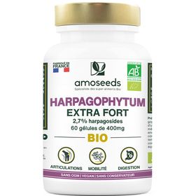 amoseeds HARPAGOPHYTUM ORGANIC, EXTRA FORT, 2,7% HARPAGOSIDEN