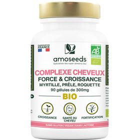 amoseeds COMPLEXE CHEVEUX BIO, FORCE & CROISSANCE