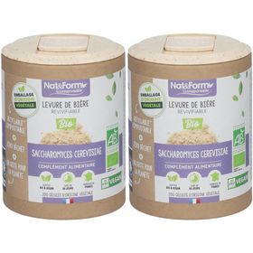 Nat & Form Ecocert Levure de bière revivifiable Bio x2