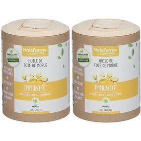 Nat & Form Ecocert® Huile de foie de morue