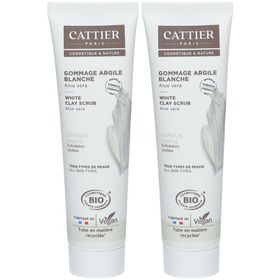 CATTIER Peeling mit weißer Bio-Tonerde