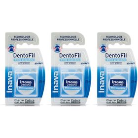 Inava Dentofil gewachste Zahnseide white expanding