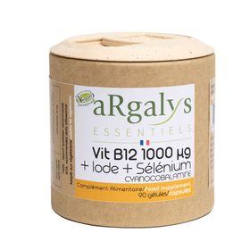 aRgalys Vitamin B12 Vegan (1000 µg) + Jod und Selen