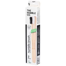Humble co Humble Brush Adult - black, medium bristles
