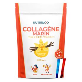 NUTRI&CO Marines Kollagen Aroma Vanille