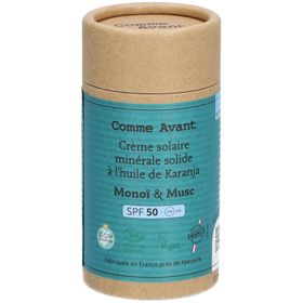 Monoï & musc mineral spf sonnencreme mit karanja-öl